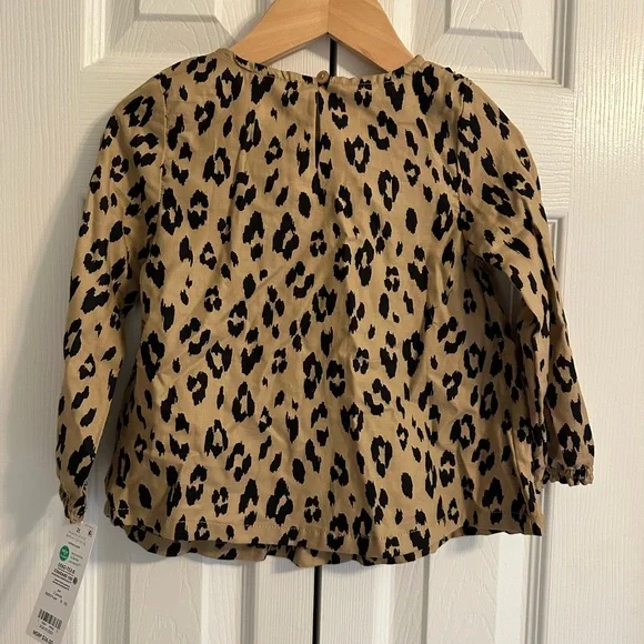 2t leopard blouse - Picture 3 of 5